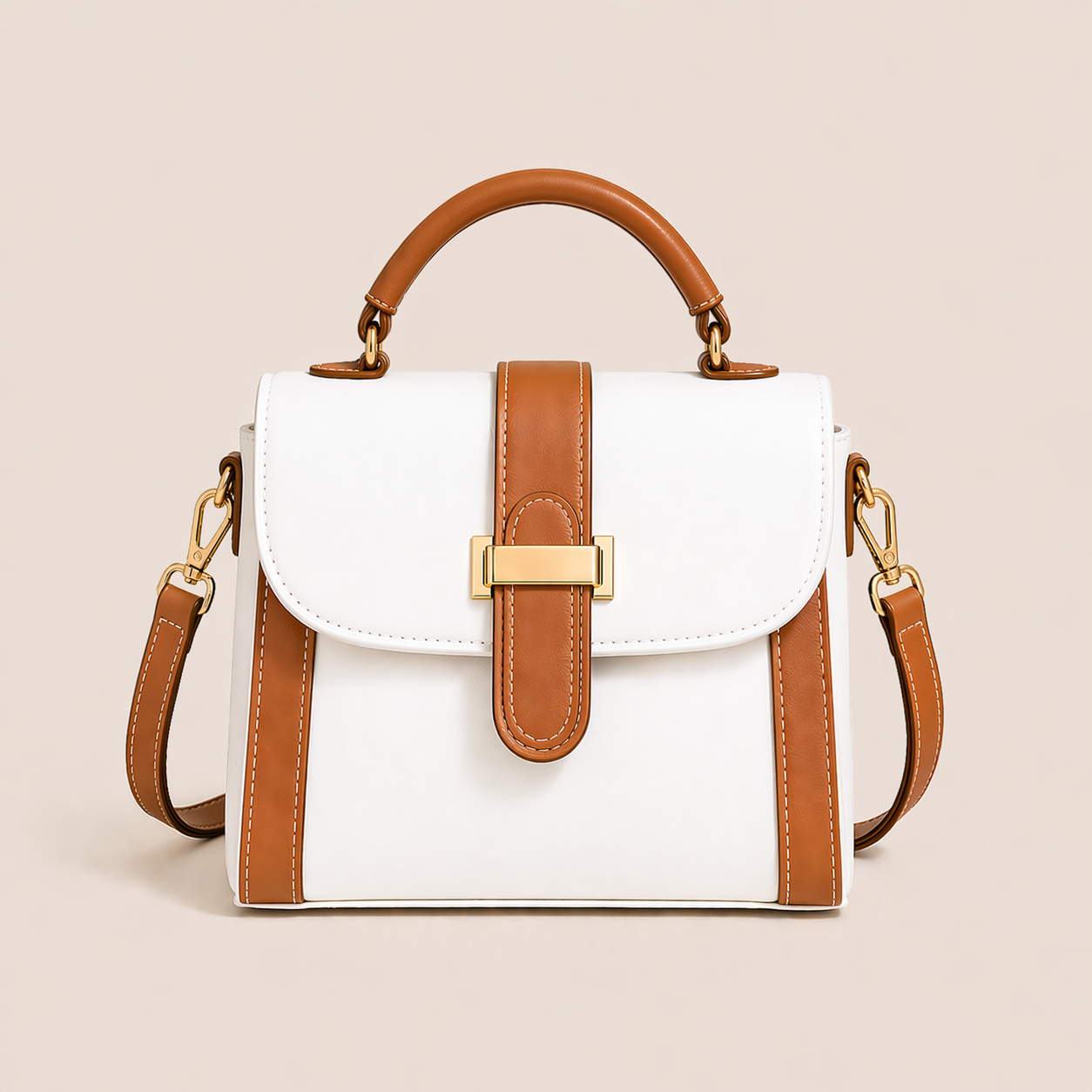 CHIC HANDBAG - WHITE